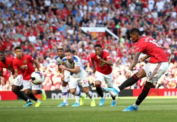 Marcus Rashford is one designated set-piece taker for the club.