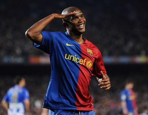 Eto'o is one of only three players to play for Real Madrid, Barcelona, and Inter Milan