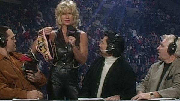 Madusa dumps the title