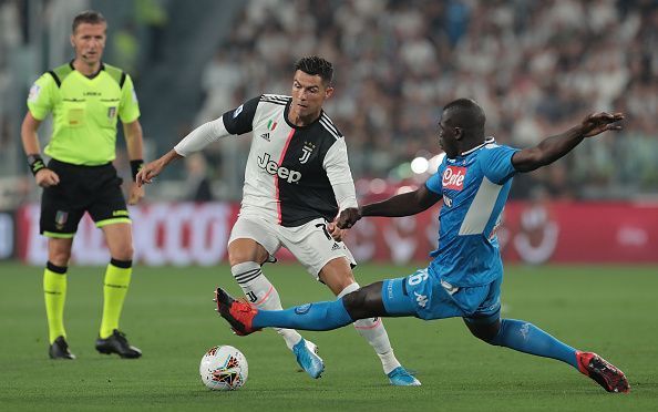 Ronaldo, along with his teammates, ran riot on the left flank