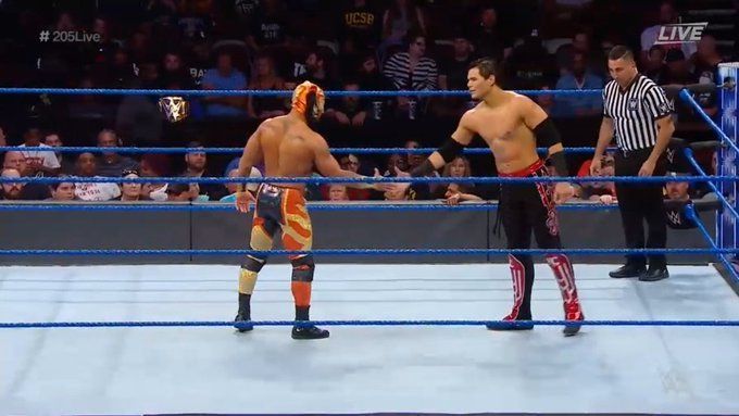 A battle of the top two luchadors on the roster
