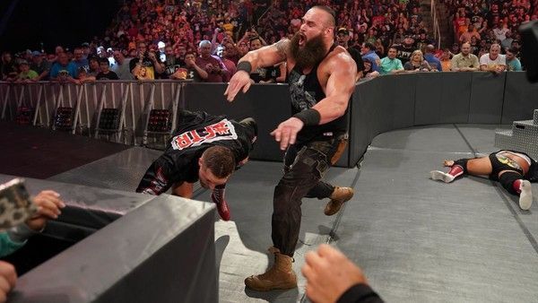 Braun Strowman wasn't able to knock down Scott Dawson