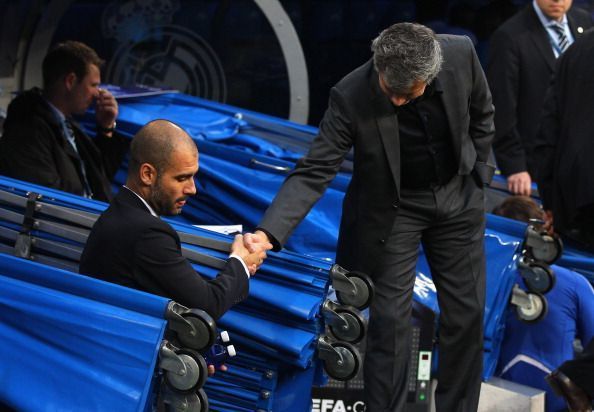 Jose Mourinho and Pep Guardiola