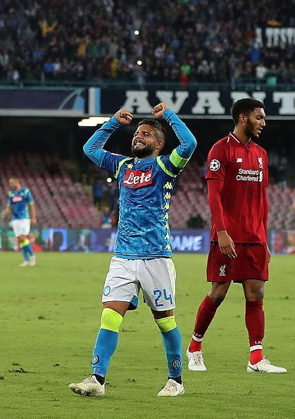 SSC Napoli v Liverpool - UEFA Champions League Group C