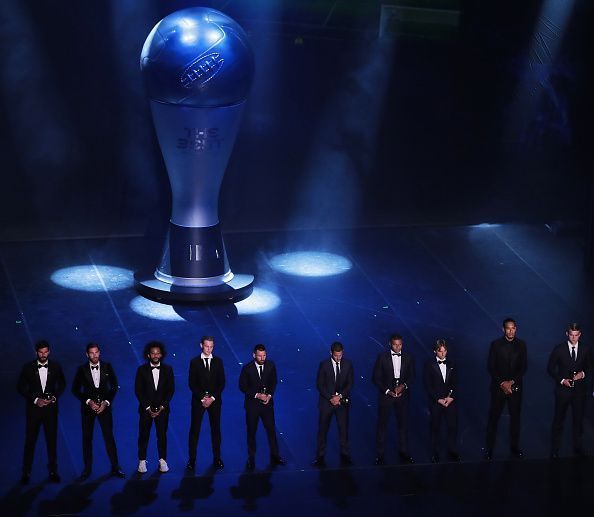 The glittering ceremony had almost all the top footballers in attendance except Ronaldo,