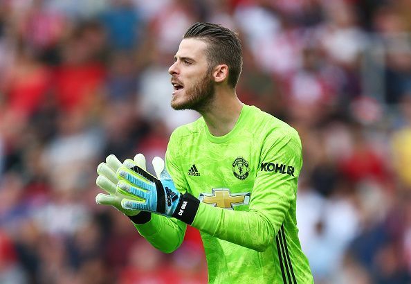 David De Gea was slightly culpable for Southampton's equalizer