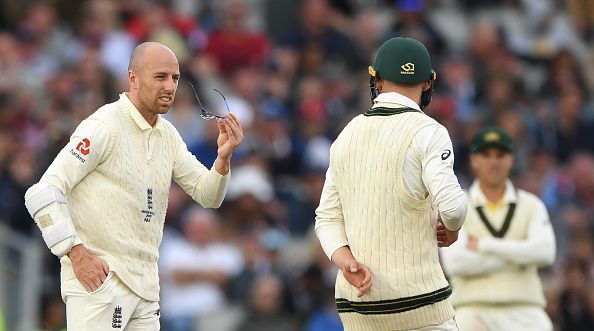 Jack Leach(left).