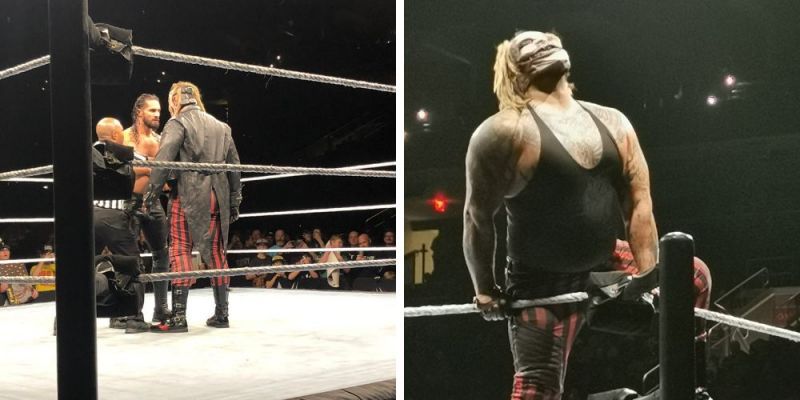 Bray Wyatt and Seth Rollins clashed heads recently