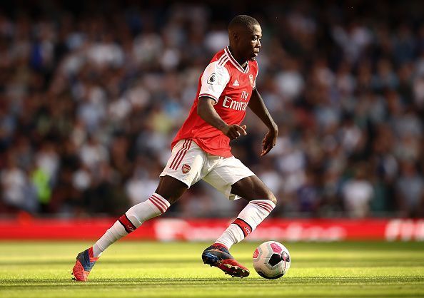 Nicolas Pepe vs Tottenham Hotspur