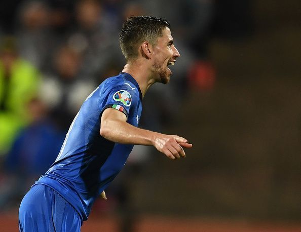 Jorginho scored a winning penalty for his national side.