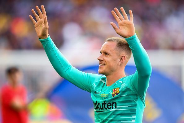 Ter Stegen put up a man-of-the-match performance