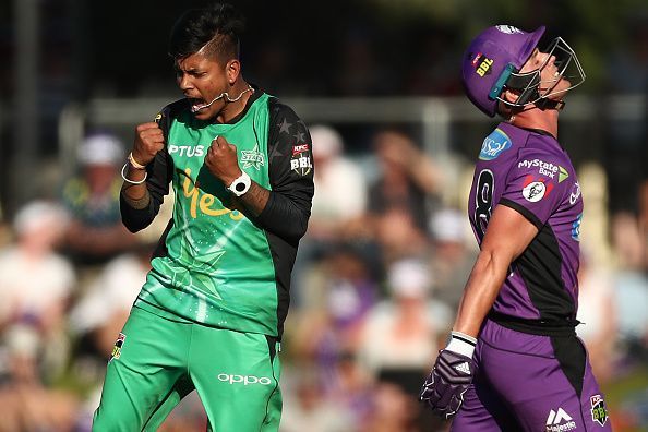 Sandeep Lamichhane impressed while playing for the Melbourne Stars in the BBL earlier this year