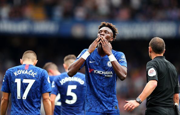 Abraham is Chelsea's top scorer with 4 goals to his name