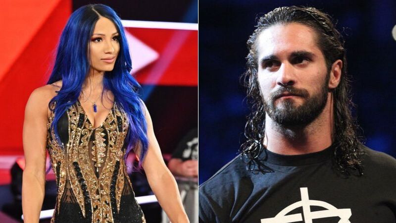 Sasha Banks and Seth Rollins are currently involved in title rivalries