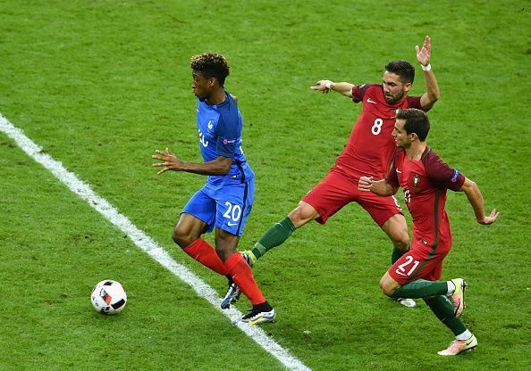 Kingsley Coman scored a brace for France in their 4-1 win