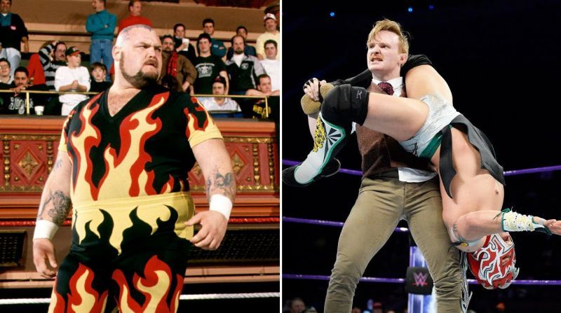 Both Bam Bam Bigelow and 205 Live star Jack Gallagher have had careers in Mixed Martial Arts