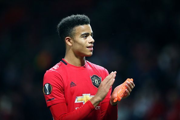 Manchester United&#039;s Mason Greenwood