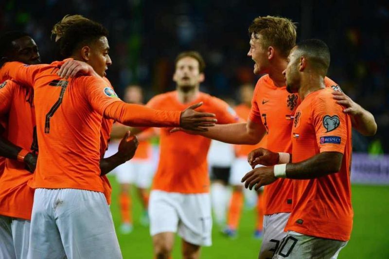 Netherlands stuck four goals past Germany