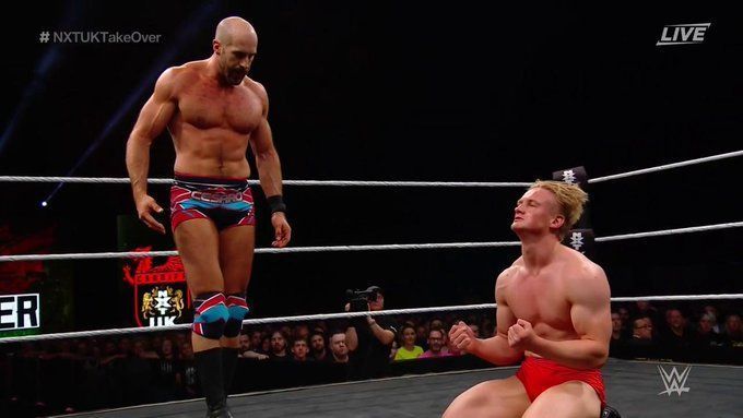 Ilja Draganov took Cesaro to the limit in a surprising show-stealing performance