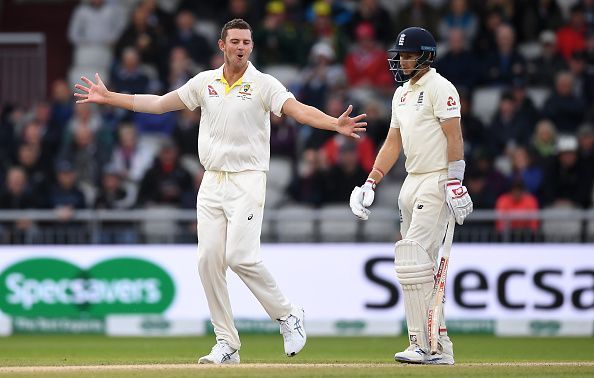 Hazlewood made matters difficult for Root