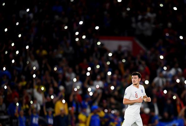 Harry Maguire switched from Leicester to United in the pre-season.