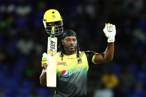 Gayle smashed a hundred in his last match