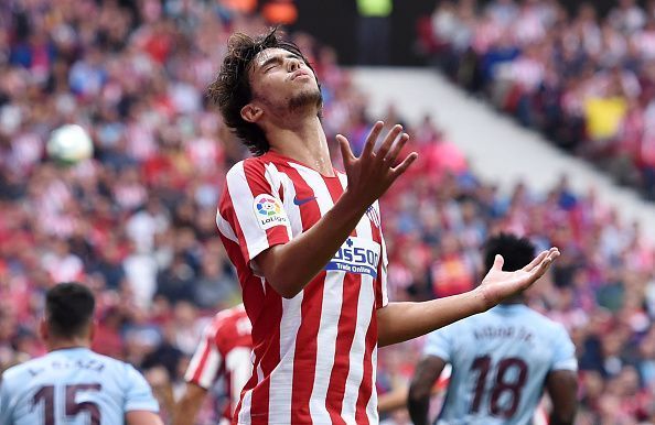 Joao Felix had a frustrating evening against Celta Vigo