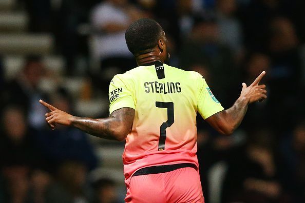 Sterling is enjoying a brilliant start to the season
