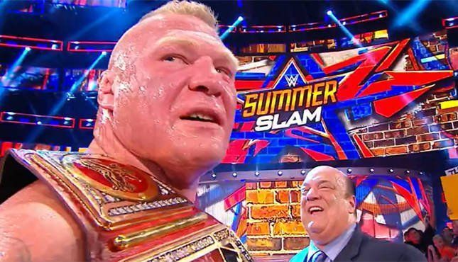 Brock Lesnar is the biggest name in the entire WWE