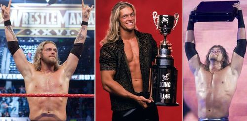 Edge is the first man to win all three historic accolades.