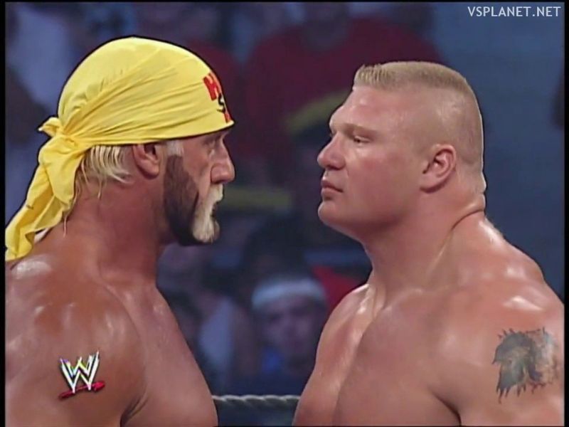 Hogan vs Lesnar