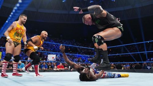 Randy Orton brutalized Kofi Kingston on SmackDown Live this week