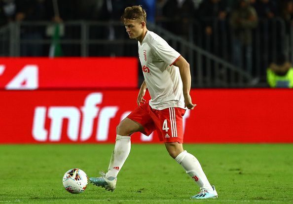 Matthijs de Ligt was a rare Juve defender who did not commit a foul.