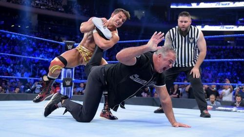 Gable defeated Shane McMahon on SmackDown Live to qualify for the King of the Ring finals.