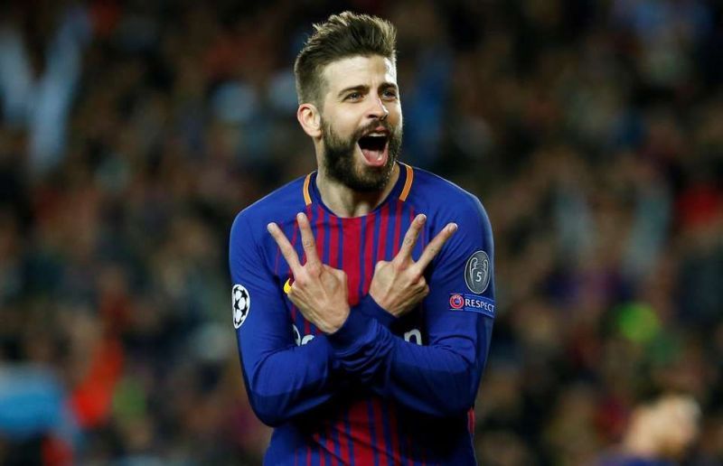 Even at 32, Pique continues to go strong...