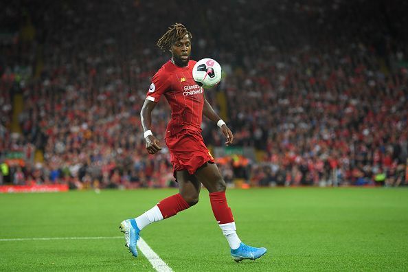 Divock Orgi will be out for Liverpool with an ankle injury