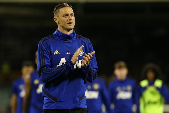 Nemanja Matic in Manchester United training outfit