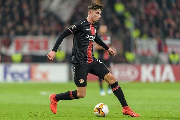 Havertz scored 17 goals in the league last season