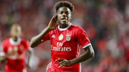 Nuno Tavares scored a screamer on his league debut for Benfica