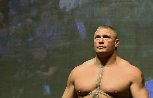 Brock Lesnar has his eyes set on the WWE Championship