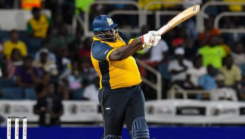 Rahkeem Cornwall smashed a 30-ball 75 against Jamaica Tallawahs