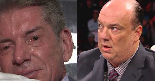 Vince McMahon and Paul Heyman.