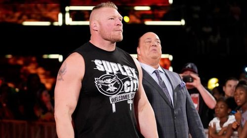 Brock Lesnar made a surprise return to WWE SmackDown Live