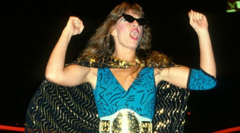 Wendi Richter, who famously defeated Fabulous Moolah in 1984.