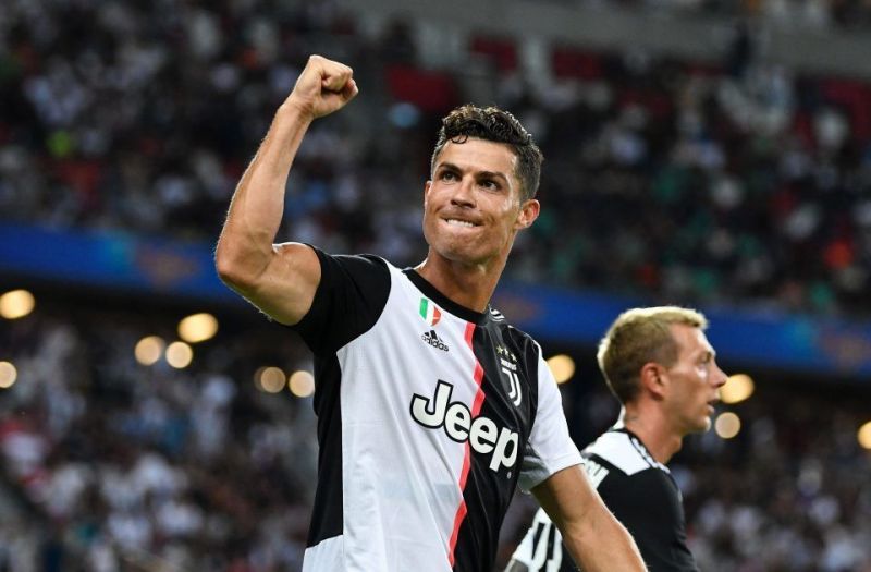 Cristiano Ronaldo scored in Juventus' 2-1 home win over Hellas Verona on matchday 4