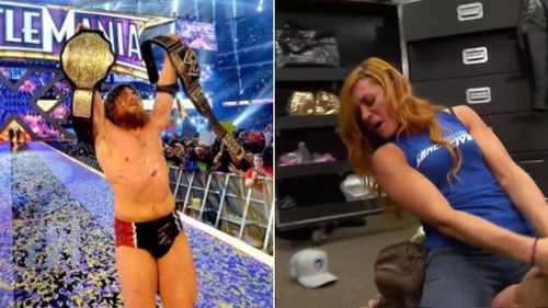 Daniel Bryan and Becky Lynch