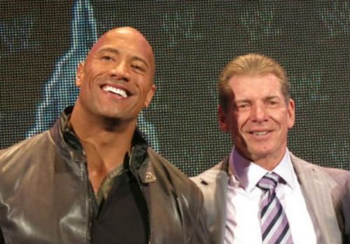 The Rock and Vince McMahon