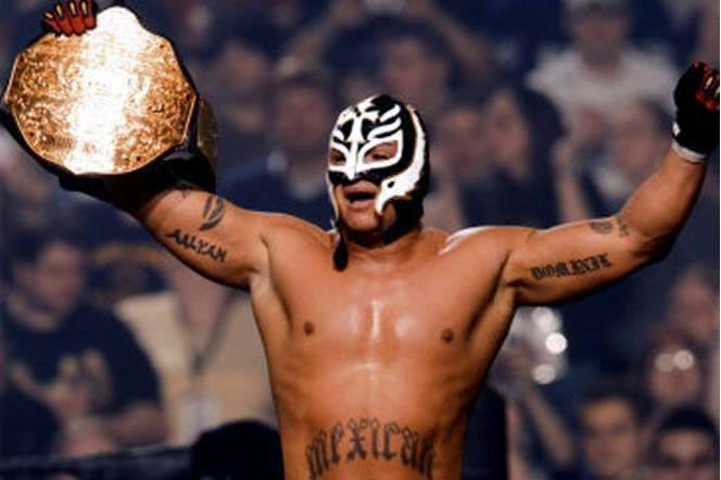 Rey Mysterio is a 3-time world champion