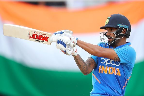 Shikhar Dhawan closed in to top 10