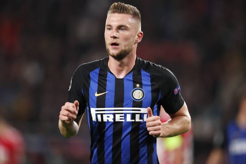 Inter Milan&#039;s Milan Skriniar.